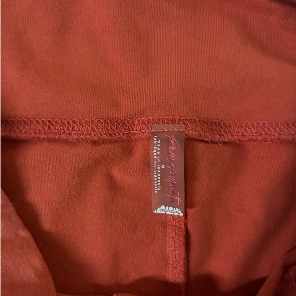Free People Hot Shot Coral Women's Shorts - Picture 11 of 11